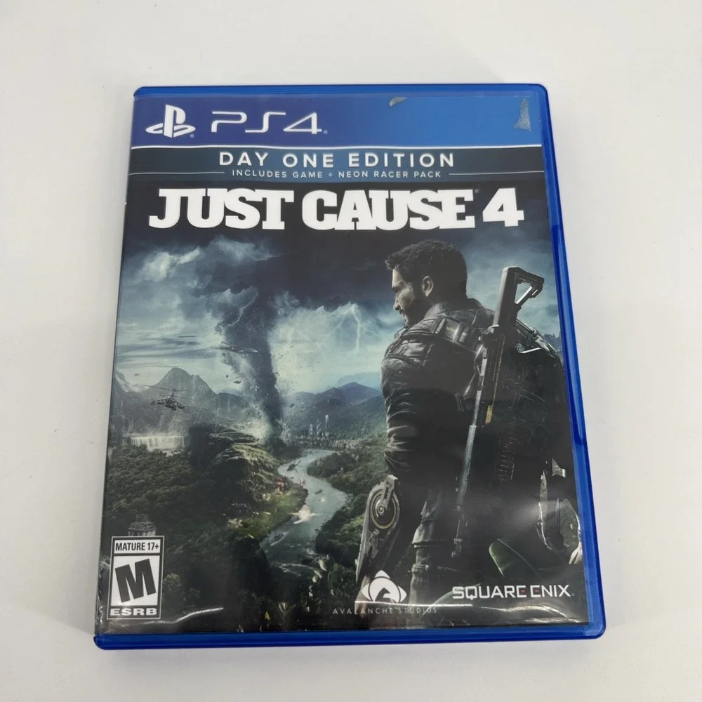 Just Cause 4 Day One Edition PS4 Sony PlayStation 4 CIB Tested
